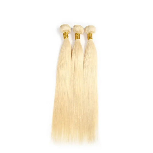 Brazilian Straight Hair Bundle - Blonde 613
