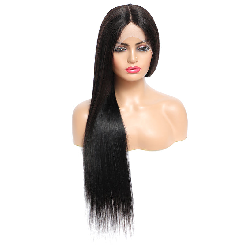 13x4 Silky Straight Frontal Wig