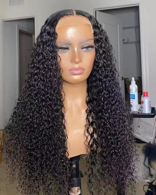 13x4 Curly Frontal Wig 26"