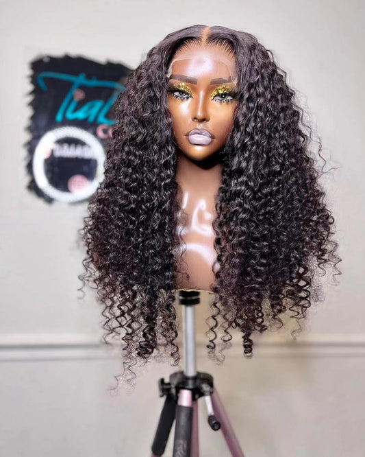 22” Curly 13x4 Frontal Wig